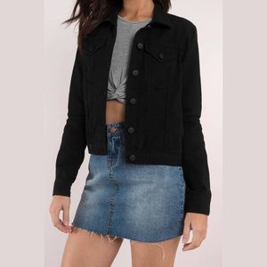 Stone Row Vol Stone Black Denim Jacket